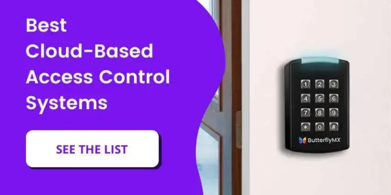 best cloud based access control systems