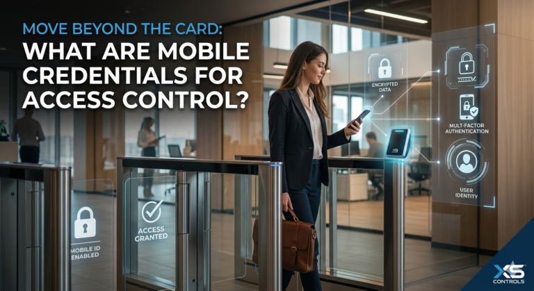 what are mobile credentials for access control