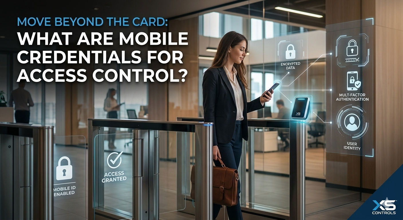 what are mobile credentials for access control