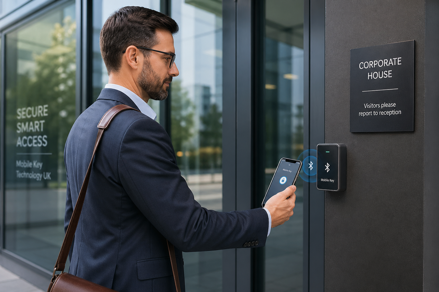 bluetooth mobile access control uk