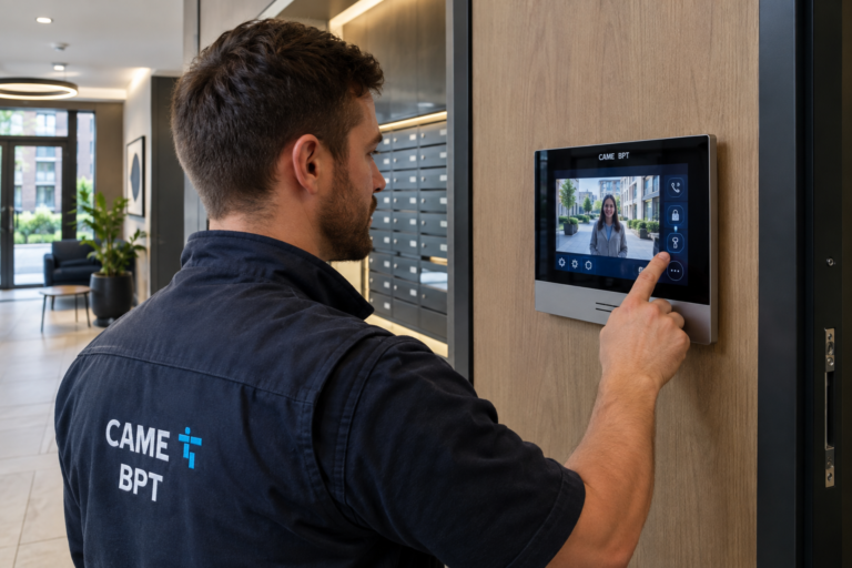 came bpt apartment intercom system