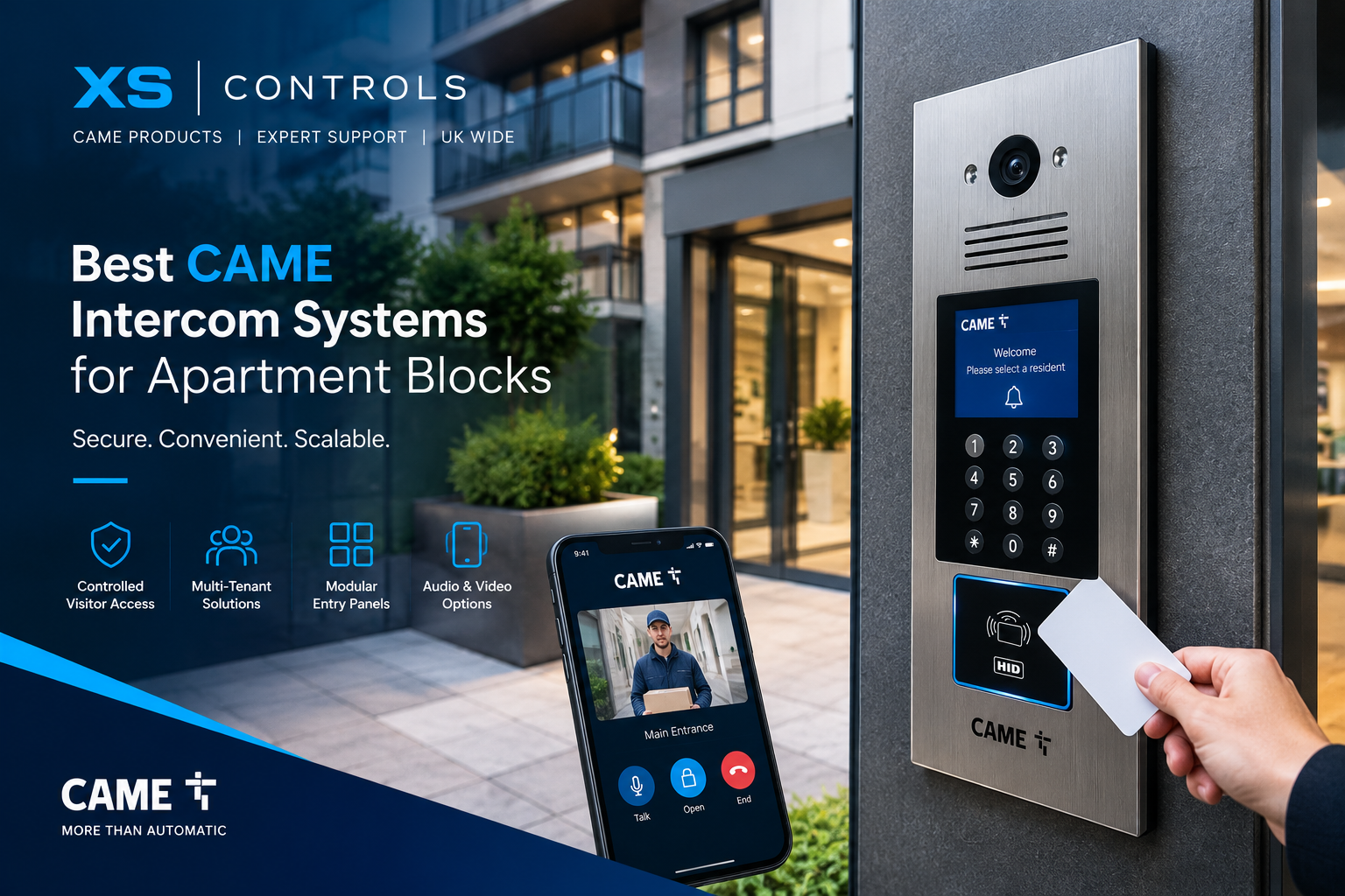 Best CAME Intercom Systems for Apartment Blocks