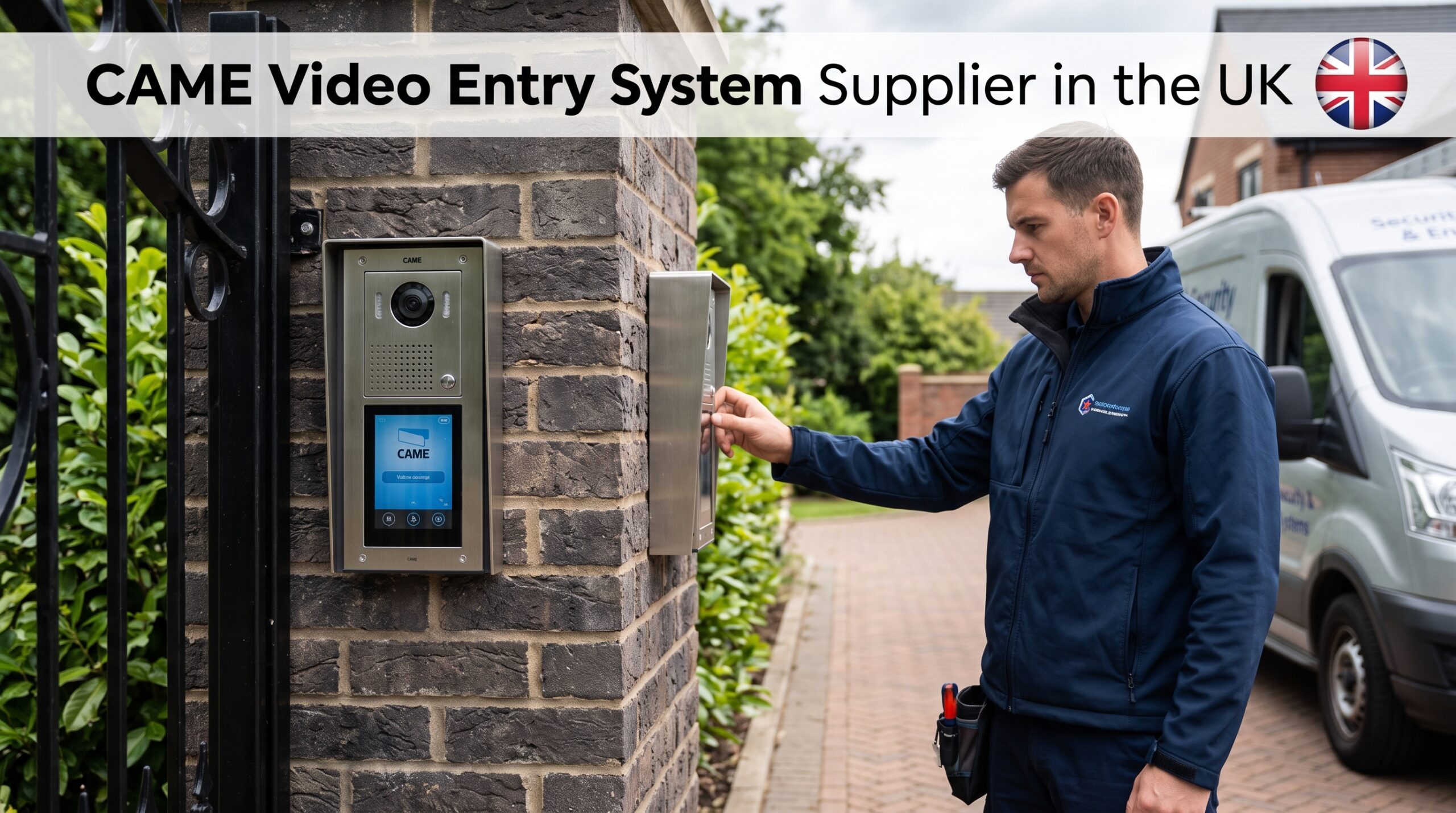 CAME video entry system supplier uk