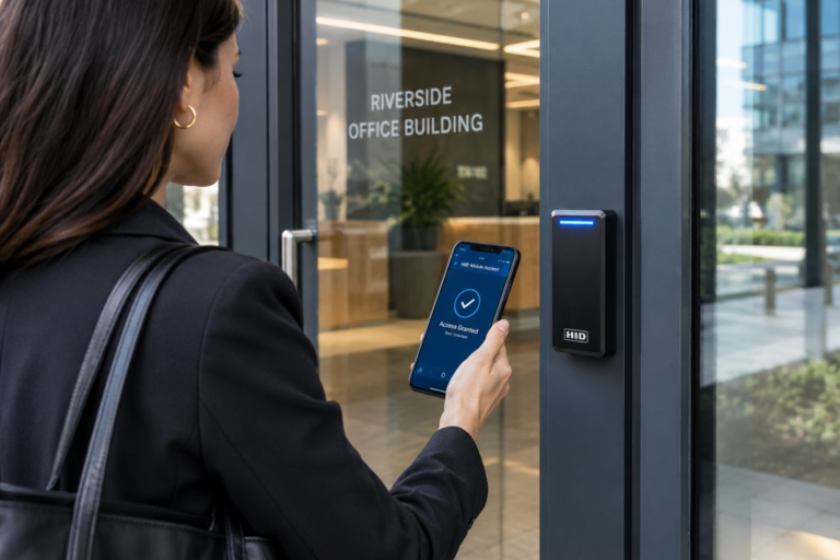 hid reader with mobile access support